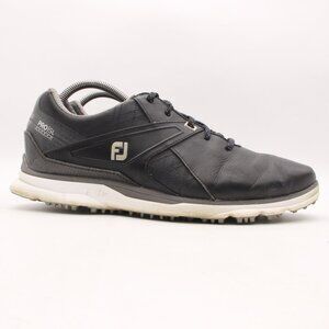 FootJoy Pro SL Carbon Golf Shoes Men's 9 M Black Spikeless Ortholite 53108